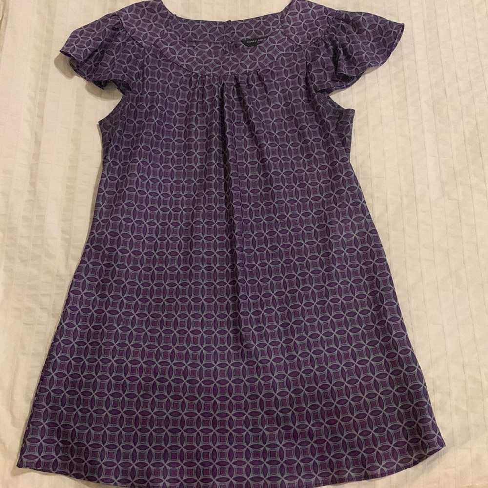 EUC Banana Republic purple blouse size small